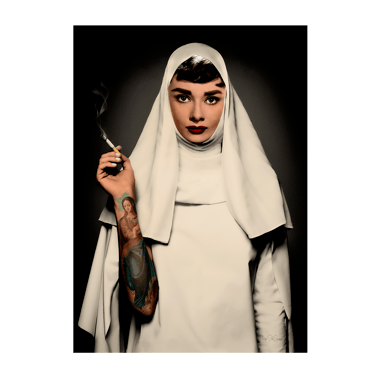 Audrey Hepburn en religieuse