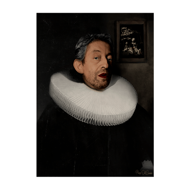 Serge Gainsbourg et sa marionnette