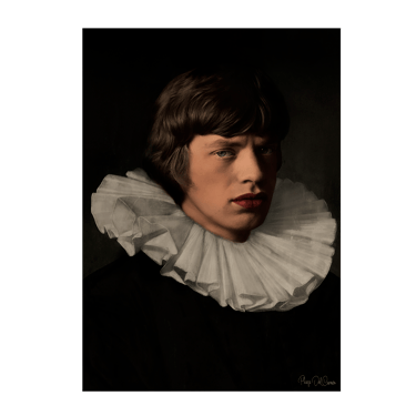 Mick Jagger et la Collerette