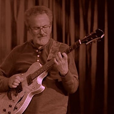 Mike Murray - guitarist playing live