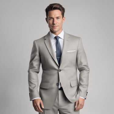 A small, round robot with a smooth white surface and blue accents operates a blue laptop on a sleek, floating platform. The robot has glowing eyes and an antenna on its head, with an 'AI' emblem on its front.