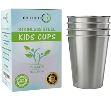 Stainless steel cups for kids