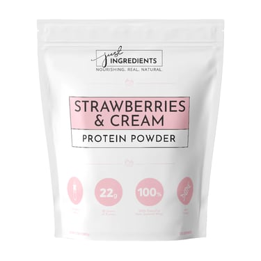 Strawberries and cream protein powder