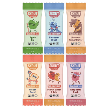 organic skout bars for snacks