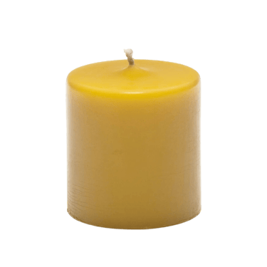 100% natural beeswax candle