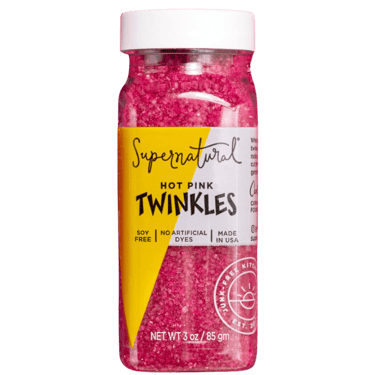 dye free hot pink sprinkles