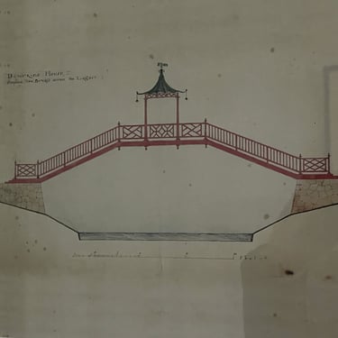 Chinese bridge design - copyright Dumfries House