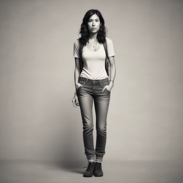 A collection of sleek, modern electronic devices including a laptop, smartphone, tablet, smartwatch, and wireless mouse, all featuring a consistent design theme with a focus on minimalism and elegance.