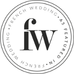 logo french wedding style