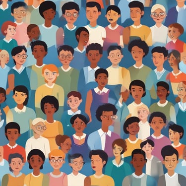 Apuesta decidida por la igualdad: personas de todas las razas, etnias, orientaciones, etc.