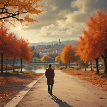 man standing near balcony