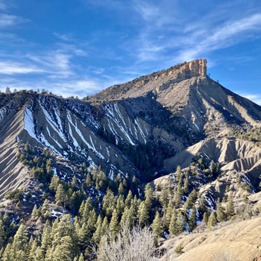 Hogback mountain Durango Colorado.
