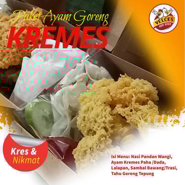 ayam goreng kremes velces