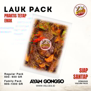 lauk pack ayam gongso velces