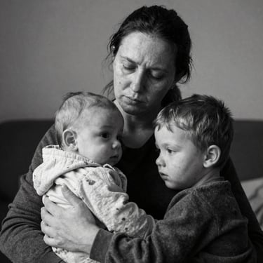 grayscale portrait photo of a woman