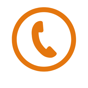 orange phone icon