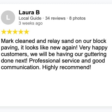 pics of 5 star google reviews for keystone property care