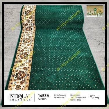 karpet istiqlal hijau