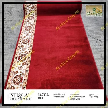 karpet istiqlal merah