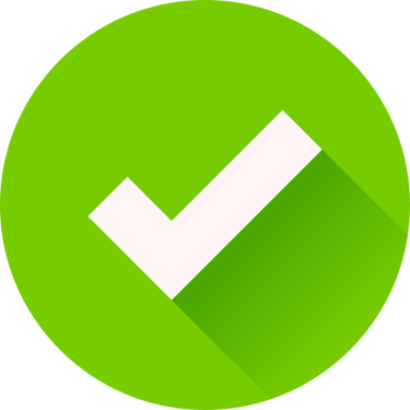 green tick