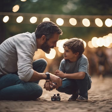 assorted-color lear hanging decor