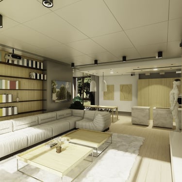 Design interior open space