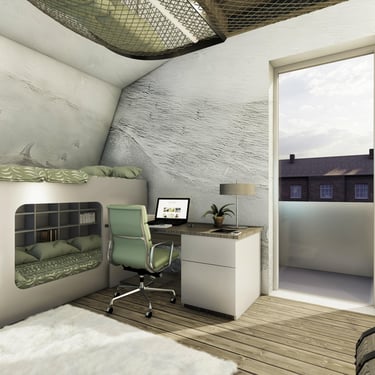 Design interior apartament tip duplex