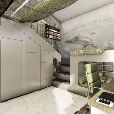 Design interior apartament tip duplex