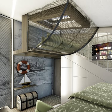 Design interior apartament tip duplex