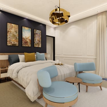 Design interior dormitor matrimonial