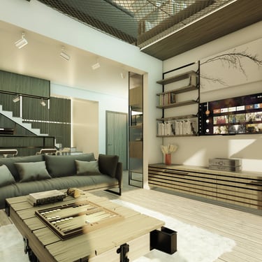 Design interior apartament tip duplex