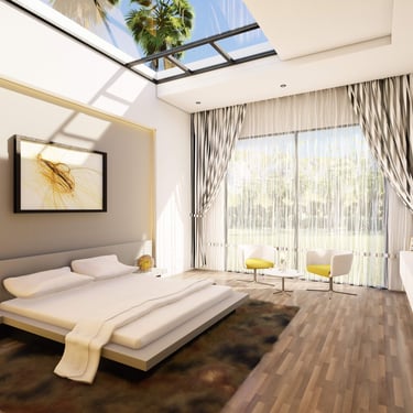 Design interior camera de hotel