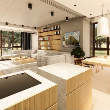 Design interior open space