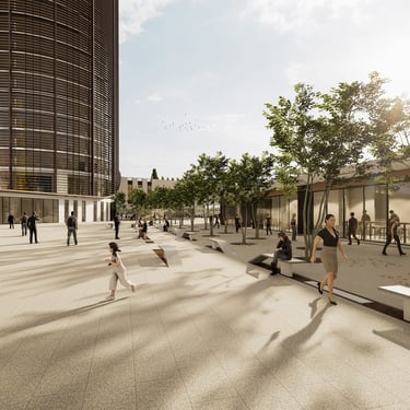 Proiect cladire tip turn - Bucuresti