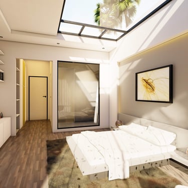 Design interior camera de hotel