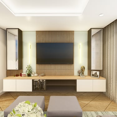  Design interior living si bucatarie open space