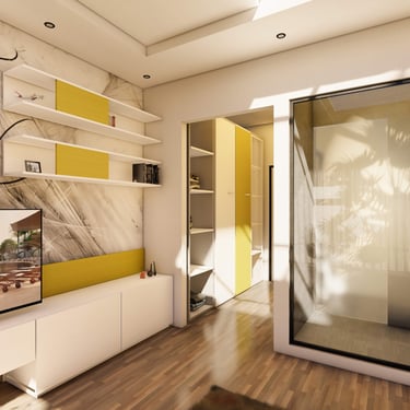 Design interior camera de hotel