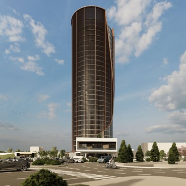 Proiect cladire tip turn - Bucuresti