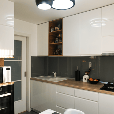 Design interior bucatarie apartament