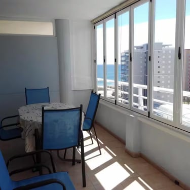 Terraza cerrada apartamento Tavernes