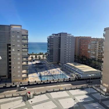 Vistas al complejo y a la playa de Tavernes