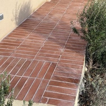 Briquettes-terre cuite 25x5.5x1.8