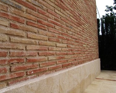 Briquettes mur exterieur