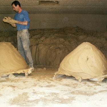 sélection des sables et argiles