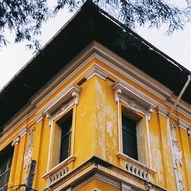 French architecture in Saigon shot on film