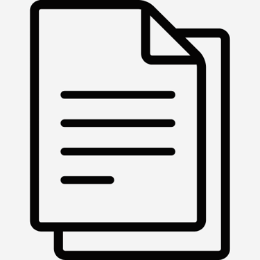 depiction of a paper sheet with text on | transcription services