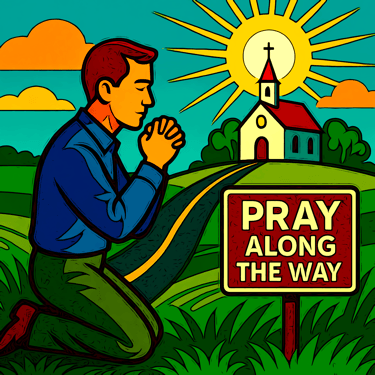 Rolling Prayer! Pray Along The Way!