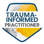 Trauma Informed Practitioner certification badge