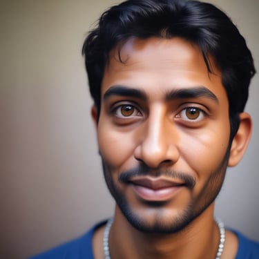 woman wearing black crew-neck shirt