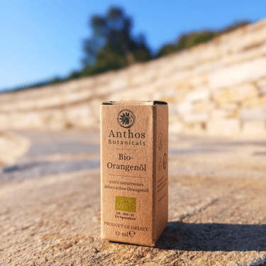 Ελληνικό βιολογικό αιθέριο έλαιο πορτοκαλιού Anthos botanicals 1